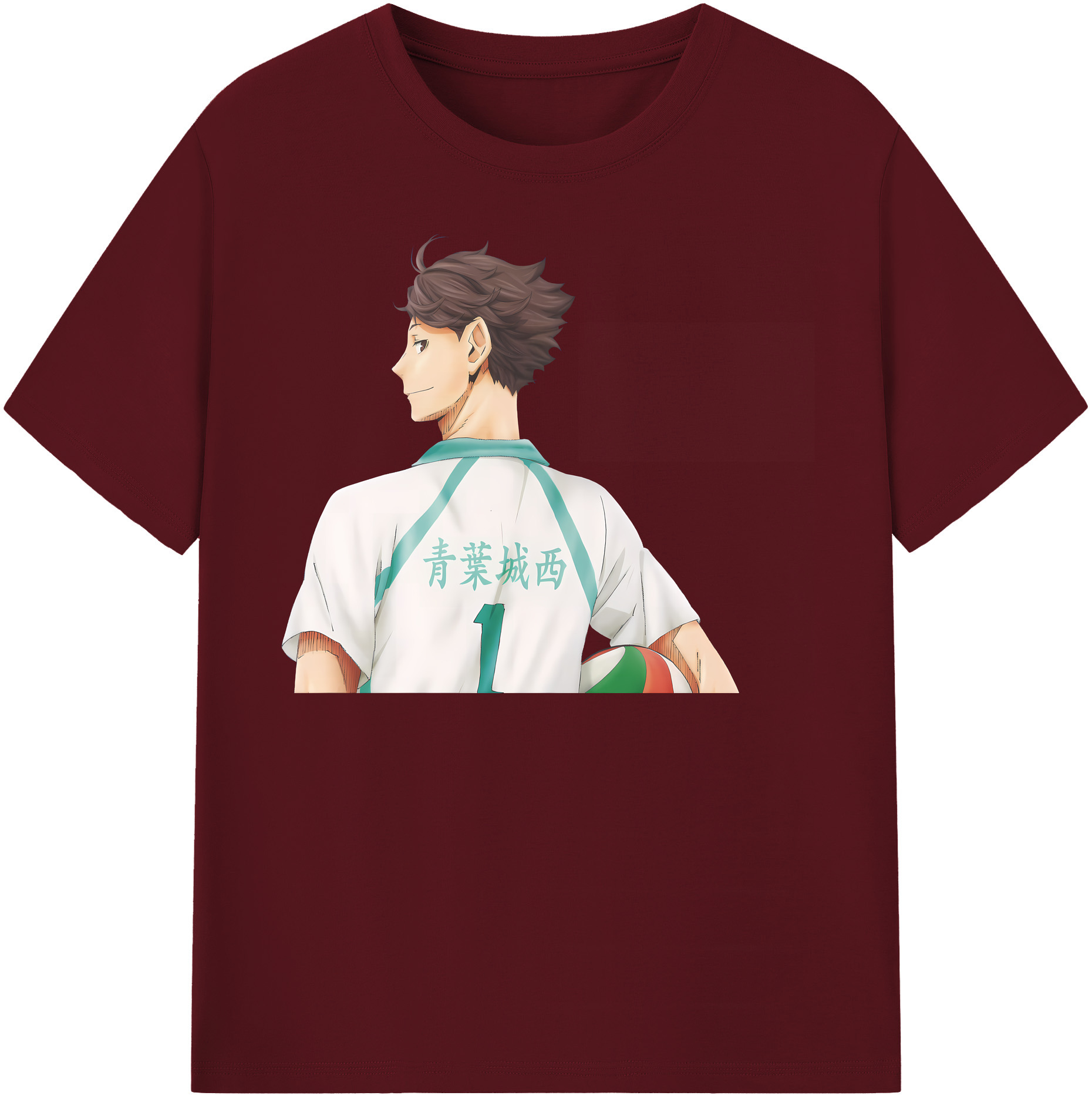 （画像用） ハイキュー!! Haikyu!! 綿100％半袖Tシャツ（フロントプリント）